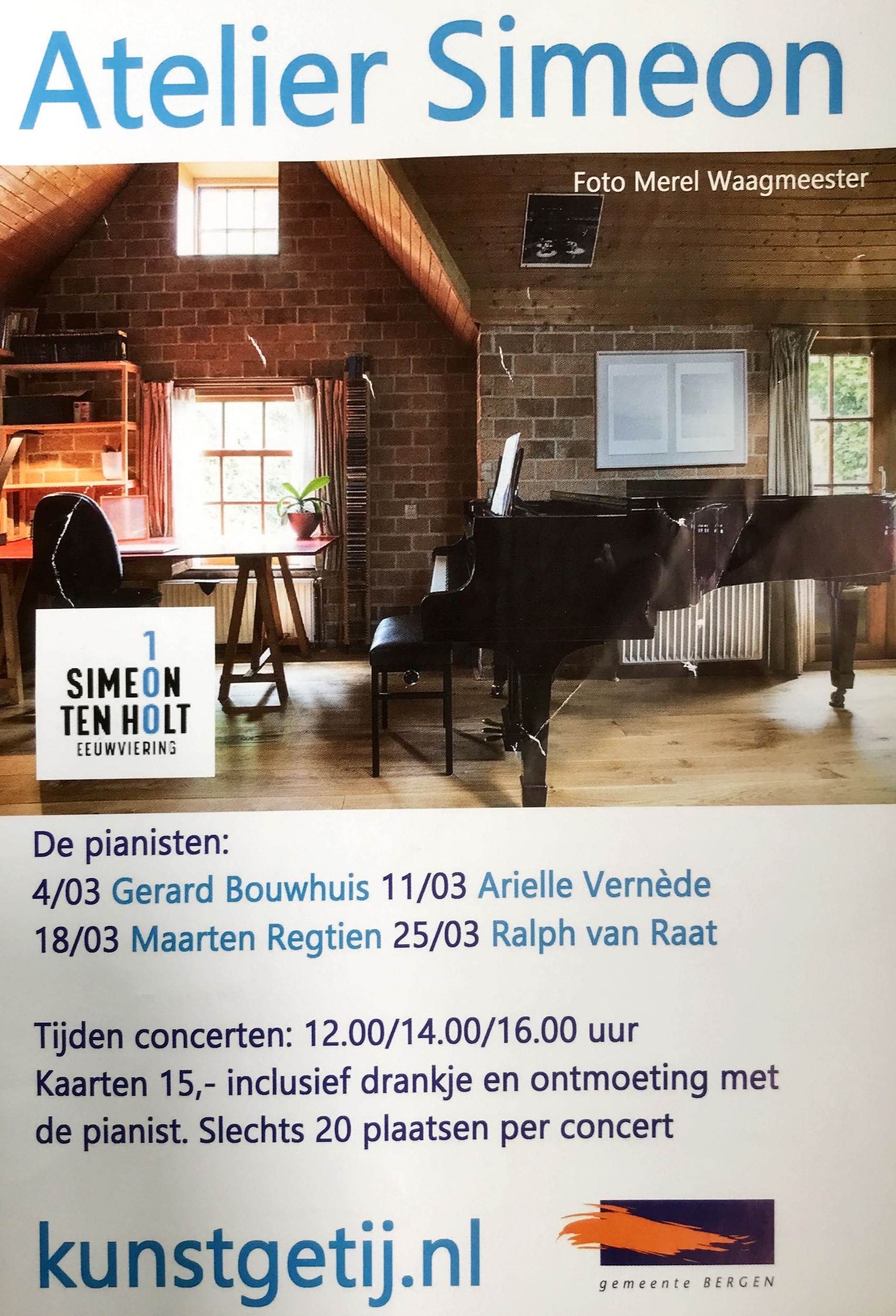 Maarten Regtien in Atelier Simeon